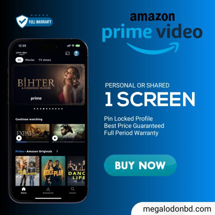 🎬 Amazon Prime Video 1‑Screen